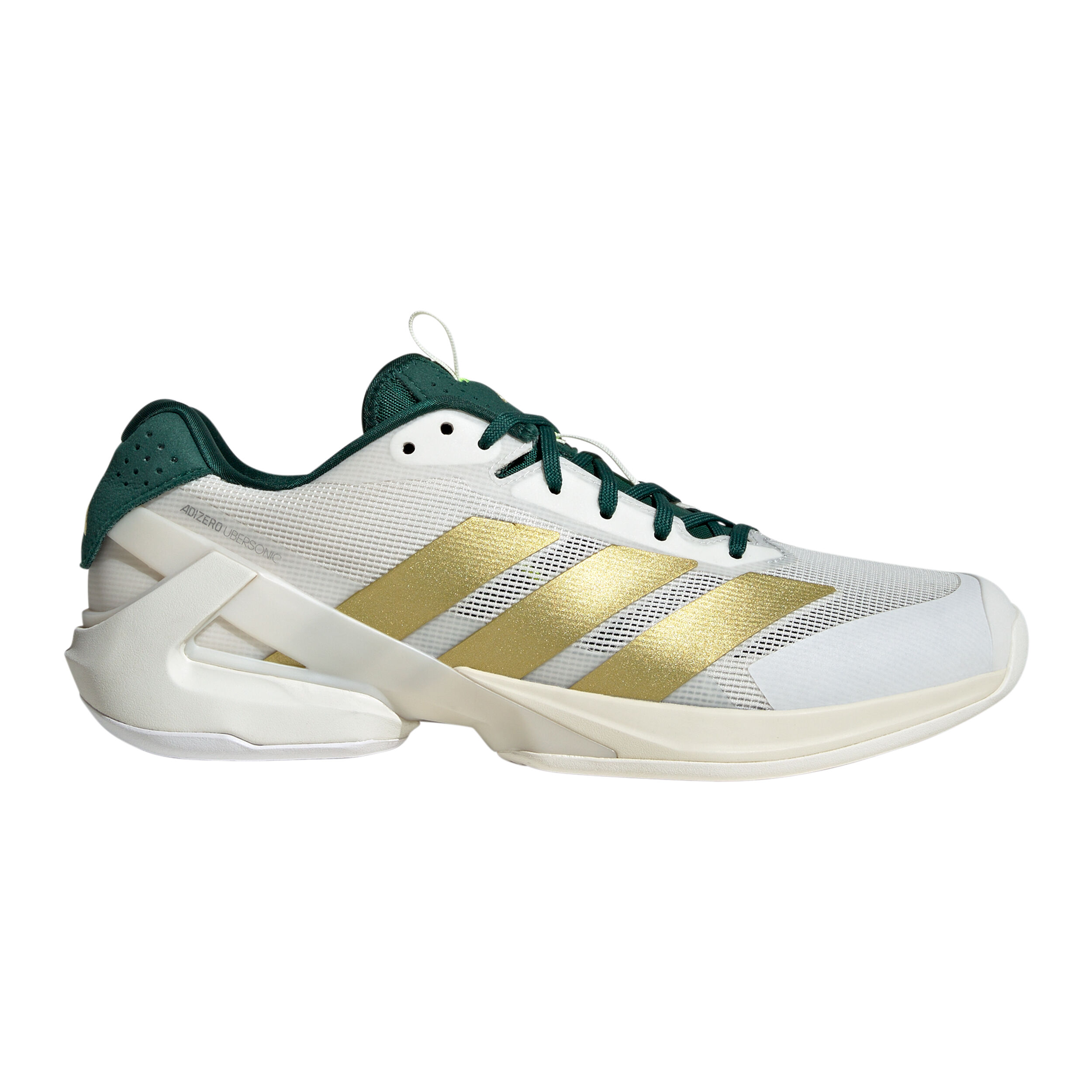 adidas Adizero Ubersonic 5 Chaussures Toutes Surfaces Hommes - Blanc , Or