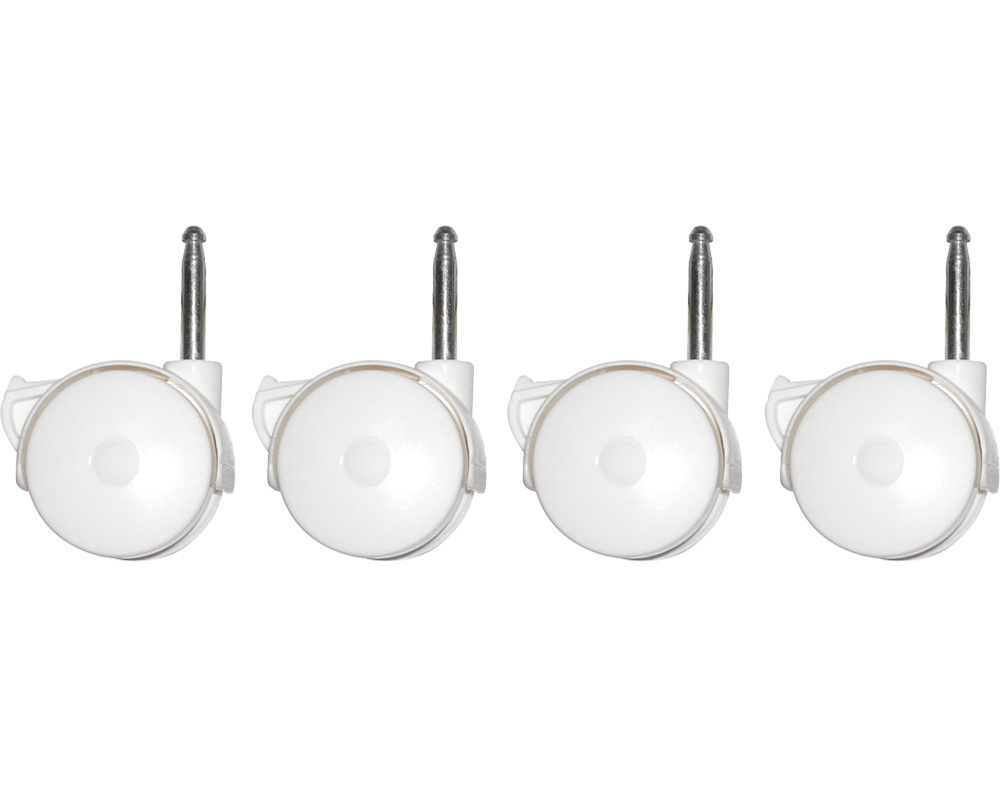RODAS PARA CAMAS CARBEBE BEGE E BRANCO