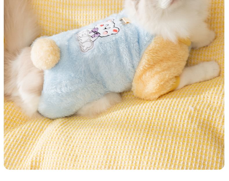 Cissilli - Beer Applique Chenille Huisdier Overall