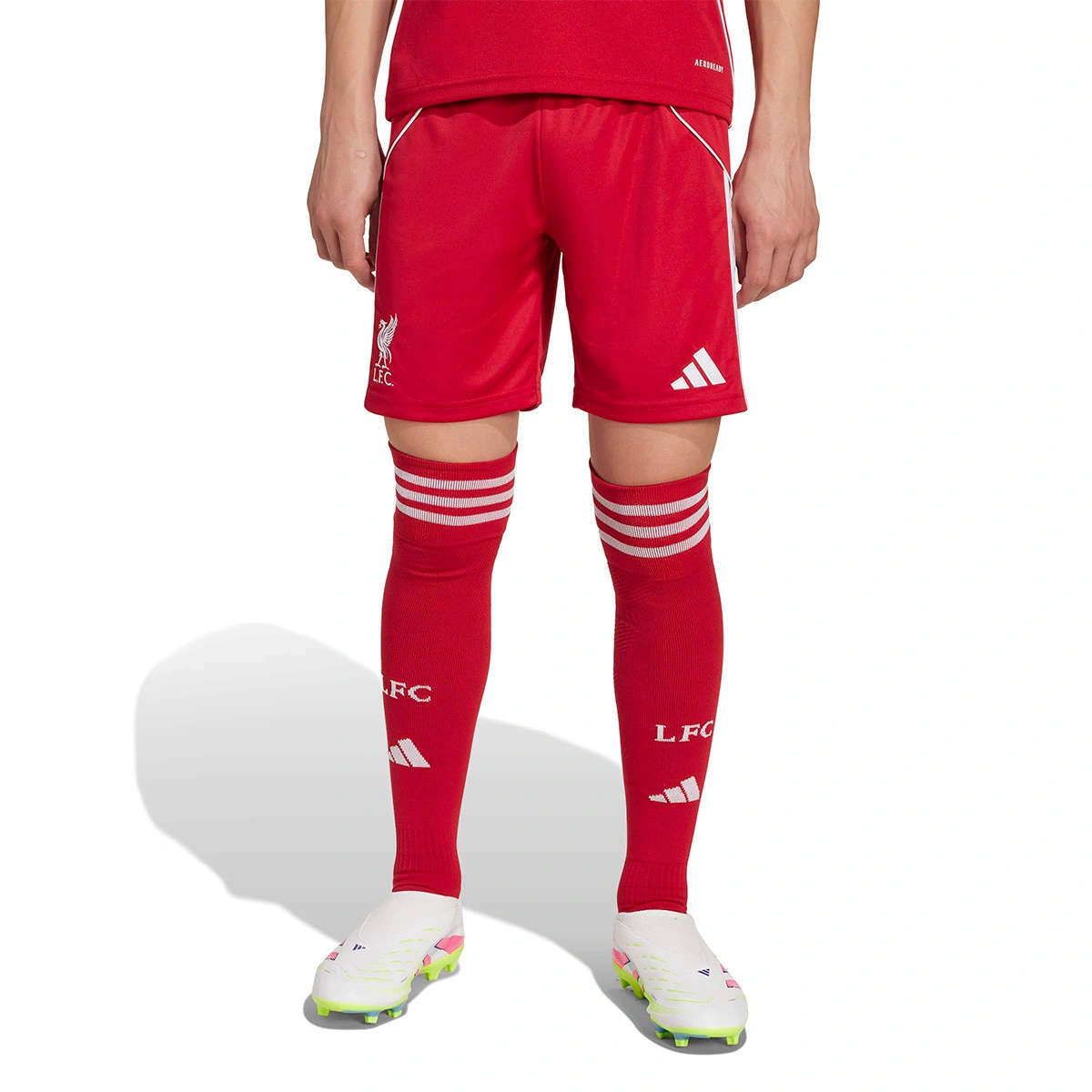 Calções adidas Liverpool FC Primeiro Equipamento 2025-2026 Criança