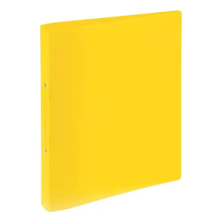 Pagna Ringbuch mit 2-Ring Mechanik aus Kunststoff, DIN A4, gelb