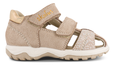 Skofus Børnesandal Guld 4836100101
