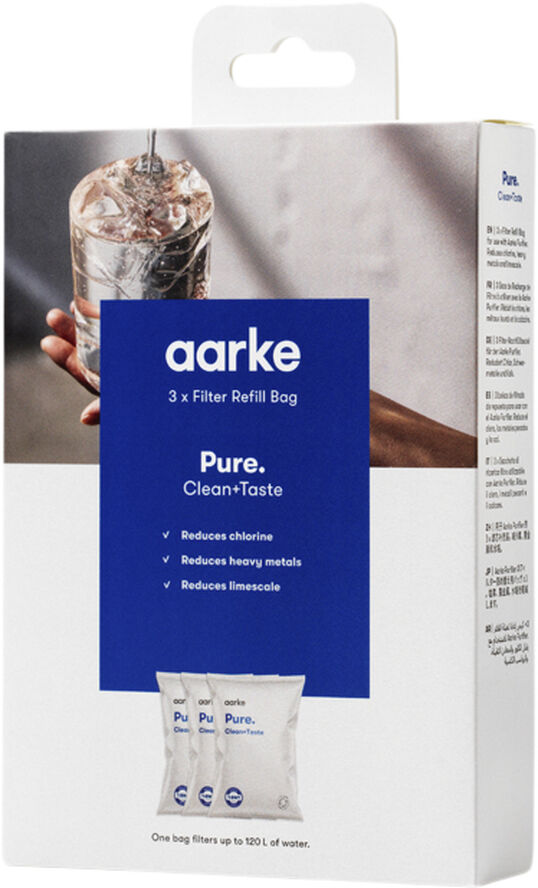 Aarke Kitchenware 3 pack Pure Filter granulate - re No color
