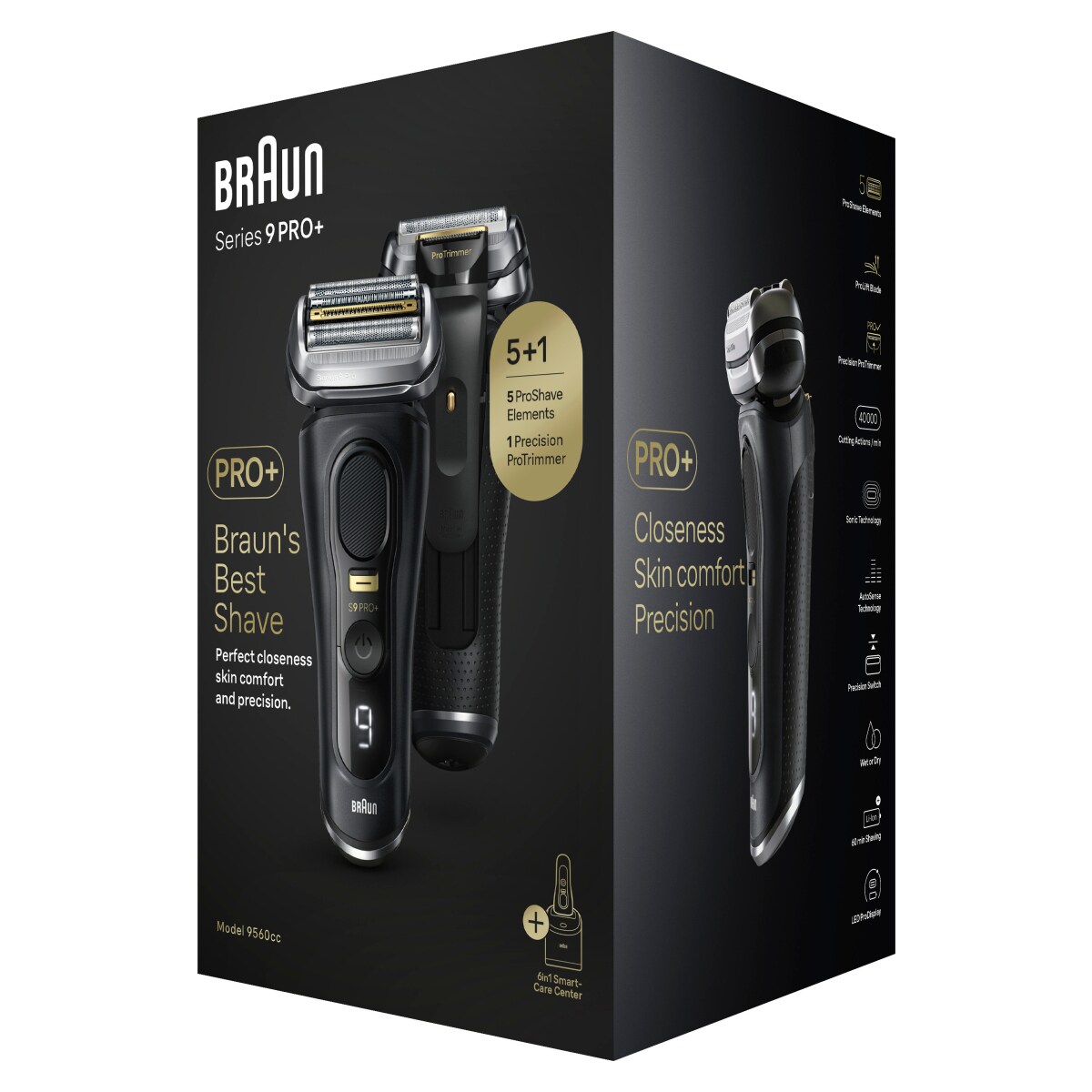 Braun Series 9 - 9560cc System wet&dry Herrenrasierer