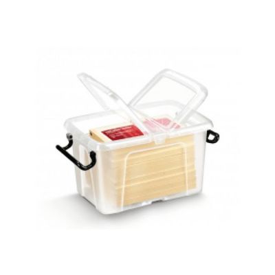 STRATA - Boîte multi rangements 1,7L - qualité alimentaire - cristal