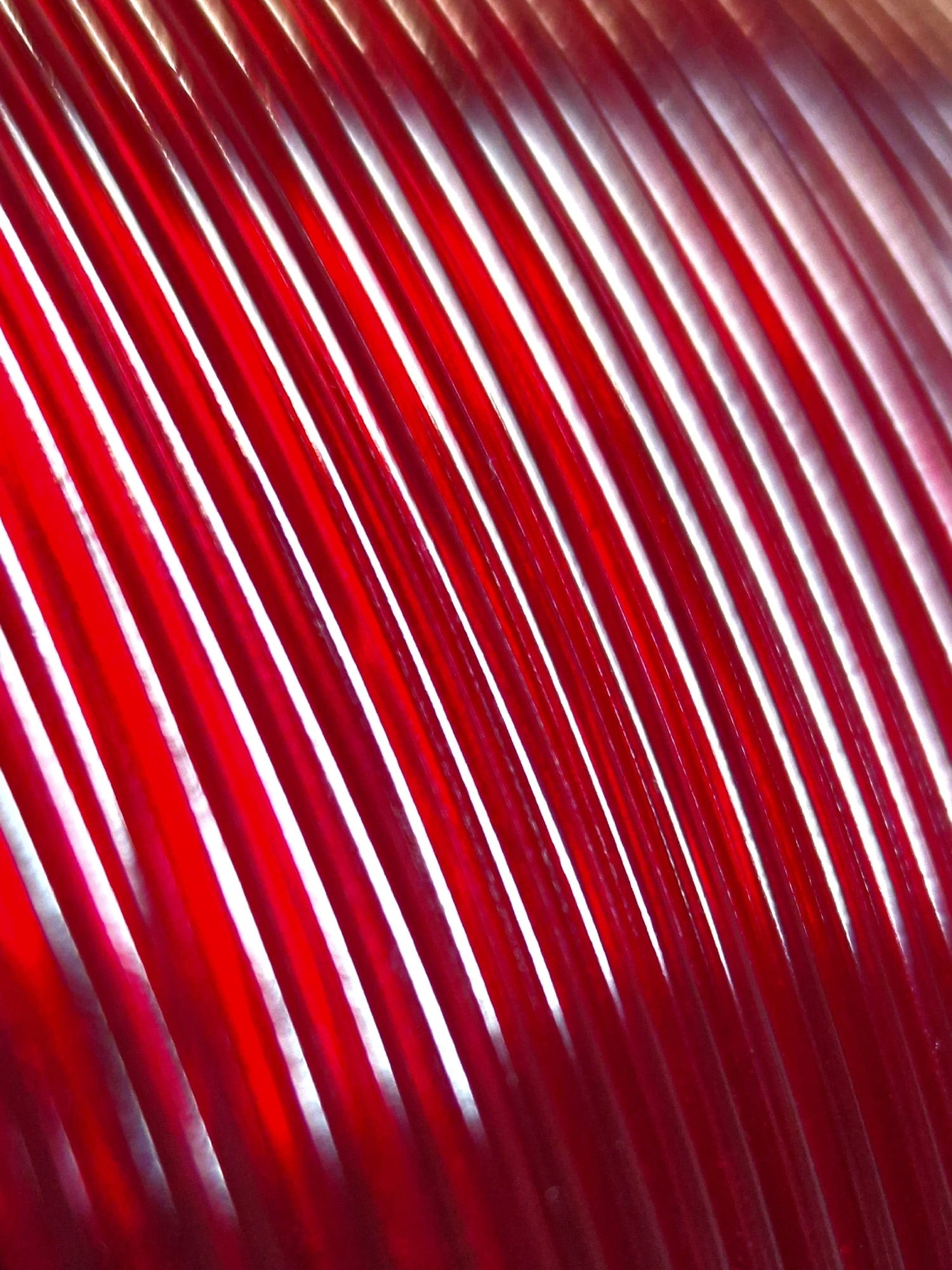 Nobufil  PCTG Candy Red, 1,75 mm / 1000 g    Schlagfestes PCTG Filament aus recycelten Kunststoffen