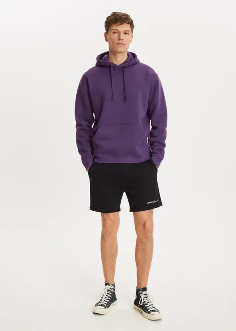 Brushed hoodie paars (PRS)