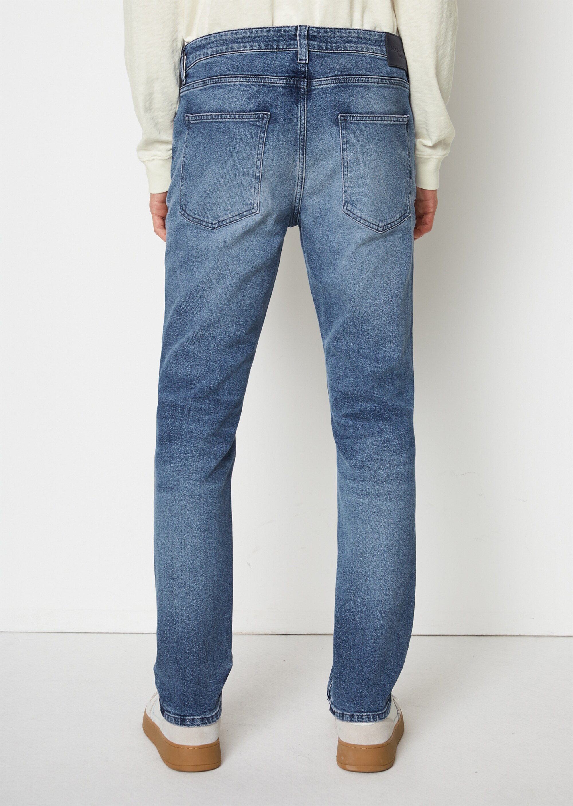 Jeans Modell VIDAR slim aus elastischem Bio-Baumwolle-Mix
