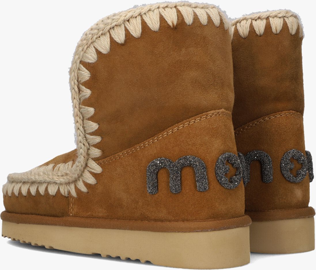 MOU cognac mou vachtlaarzen eskimo 18 glitter logo
