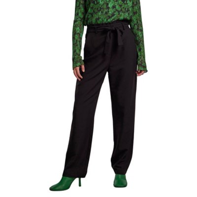 Pantalon femme Pcboss Hw Paperbag Straight PIECES