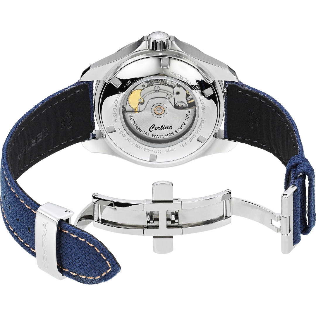 Certina DS Action Day-Date Powermatic 80 Blau