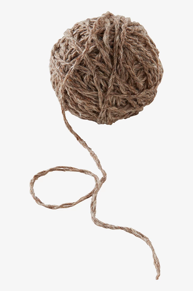 WOOLY ullsnor - lengde 50 meter