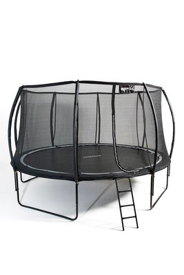 Pinepeak Lantern Trampoline inkl. Sikkerhetsnett 427 cm, Svart