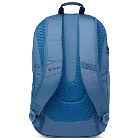 Satch Fly Ripstop Blue - Rucksack für die Freizeit, Rückenpolster, großes Hauptfach