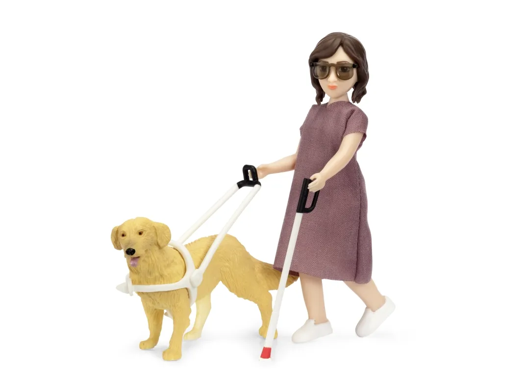 Dukke Blindestok Hund