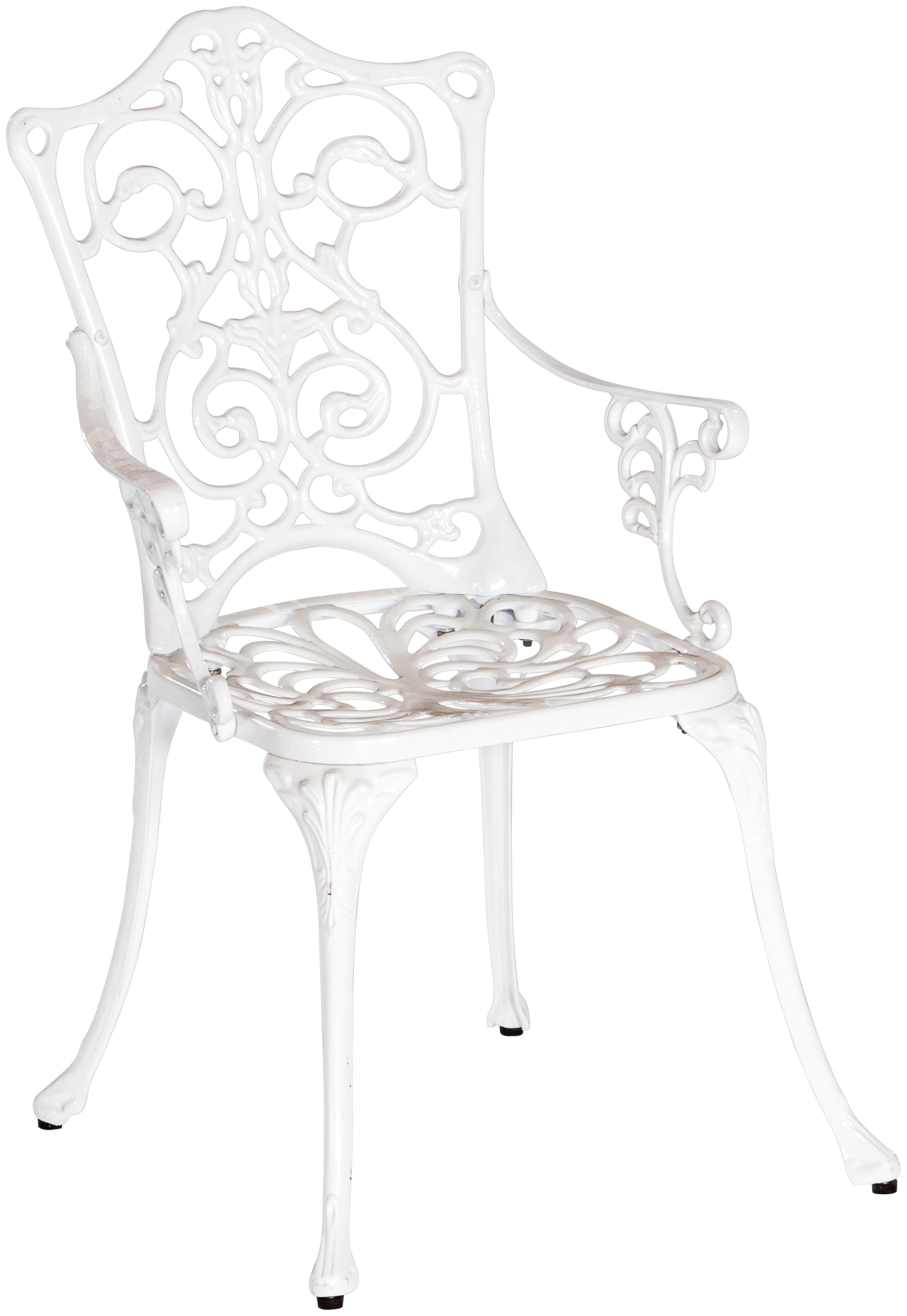 MERXX Gartensessel »Lugano« 1 Stk. tlg. Aluminium, weiss