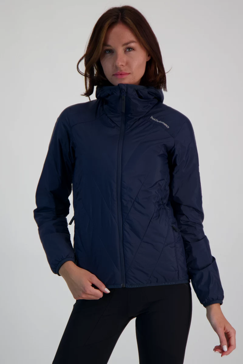 PEAK PERFORMANCE Insulated Liner Hood Damen Steppjacke