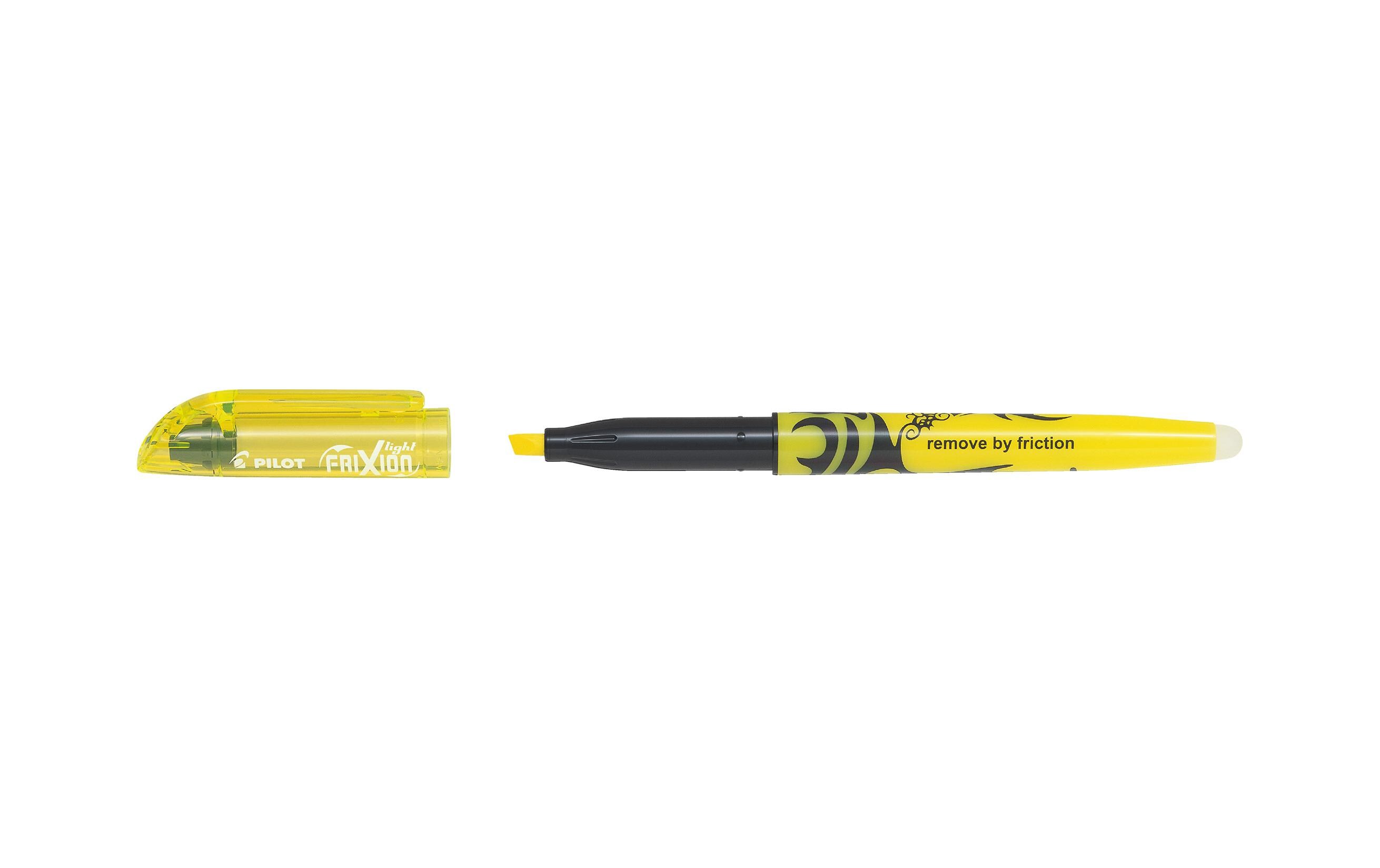Textmarker FriXion Light Medium, GelbRadierbarer Leuchstift