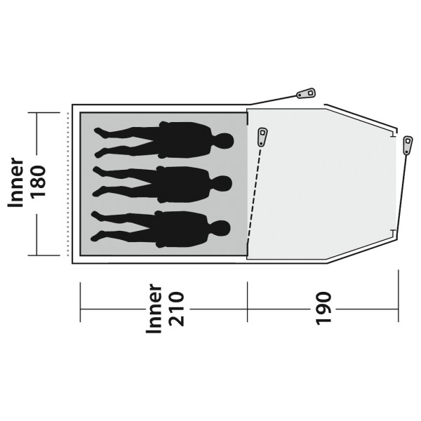 Outwell - Earth 3 Plus - Tente 3 places