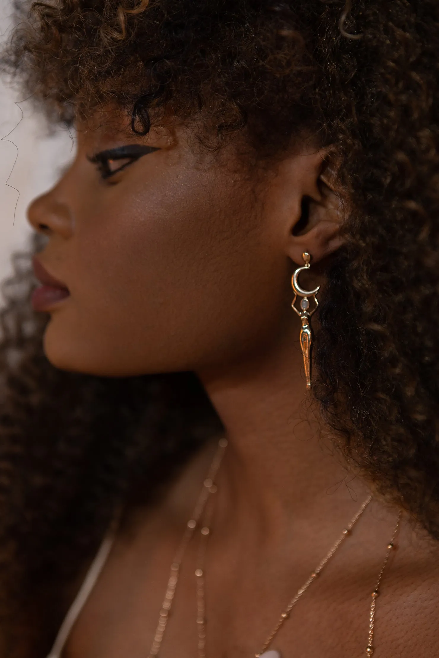 Boucle d'oreille Nox La Fontana Paris