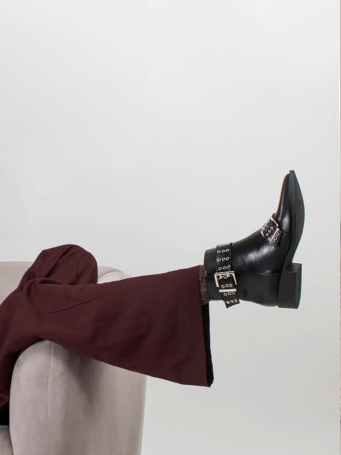 Duffy Gatore Buckle Boots