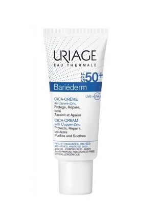 Uriage Bariéderm Cica Herstellende Crème SPF50 40ml