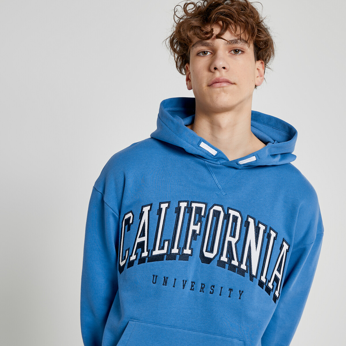 COLEÇÕES LA REDOUTE<br>Moletom oversized em molton