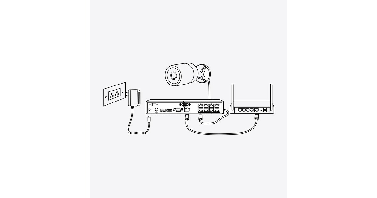 ReolinkP340 Slimme 12 MP PoE-bulletcamera  (Wit, Kleurennachtzicht)