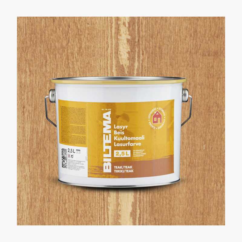 Beis, teak, 2,5 liter