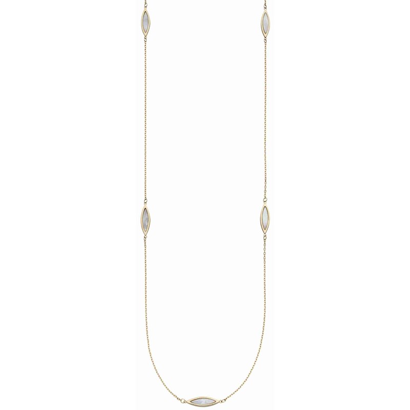 Collier nacre sur or 375/1000
