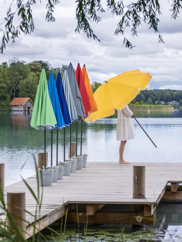 Dehner Schirm Jupiter, rund, ca. Ø180 cm