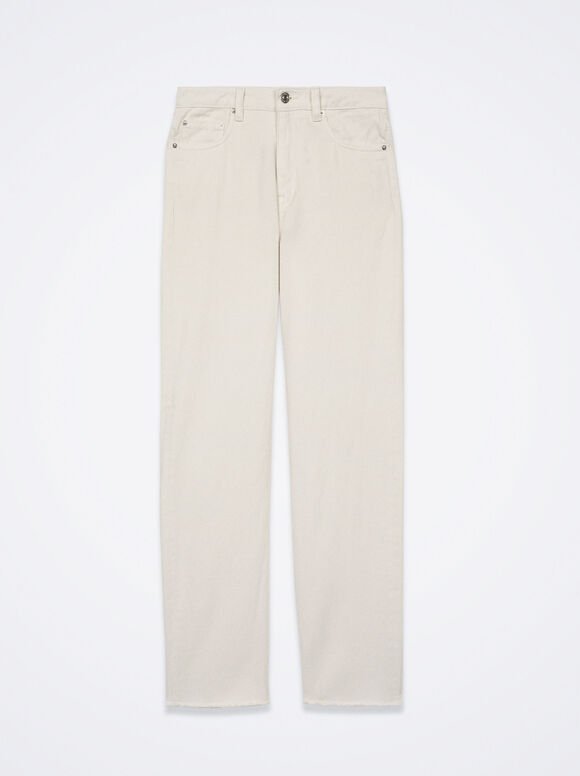 Calça jeans personalizável - Cru