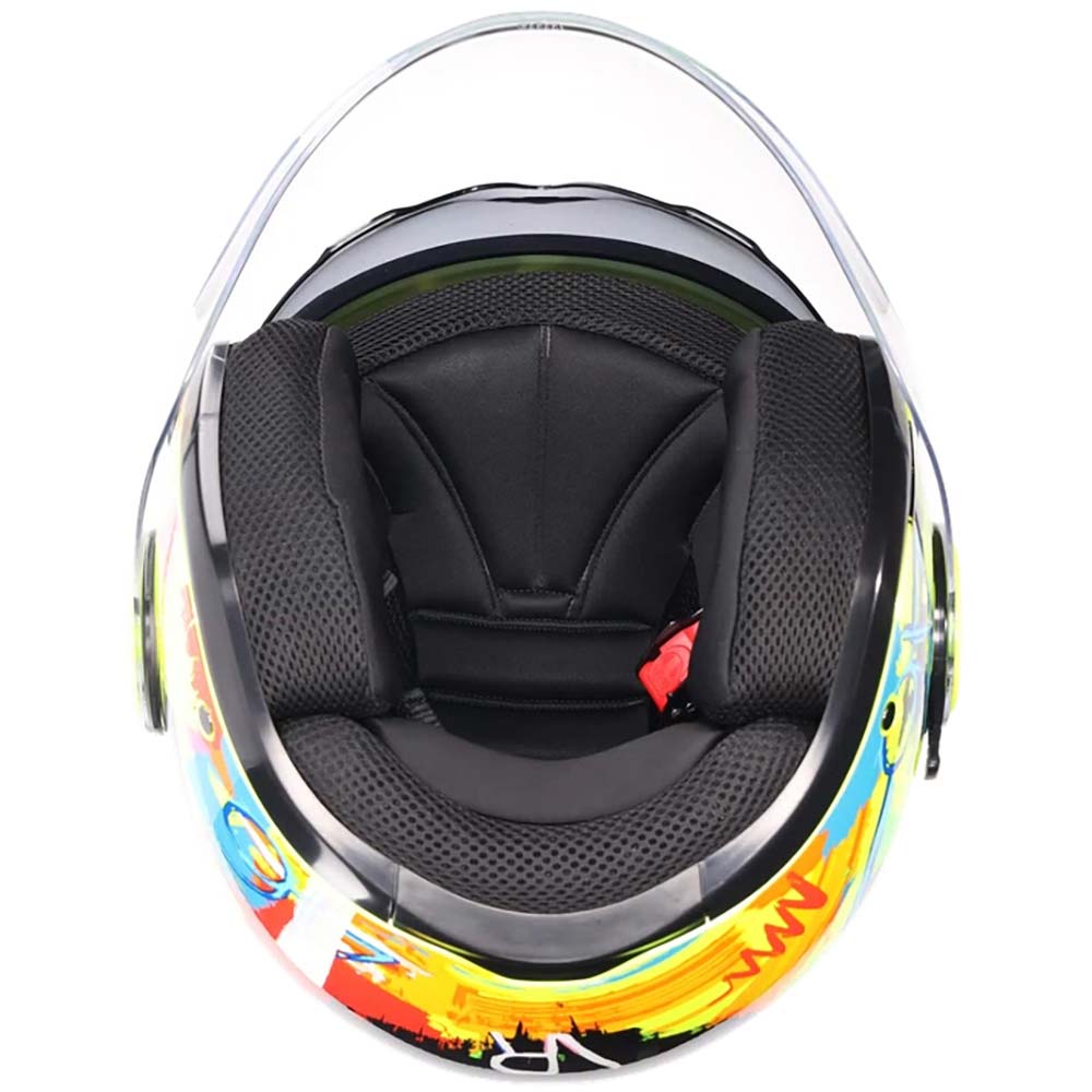 AGV - Casque Eteres Rossi Winter Test 2019 Jaune / Multicolore / Noir