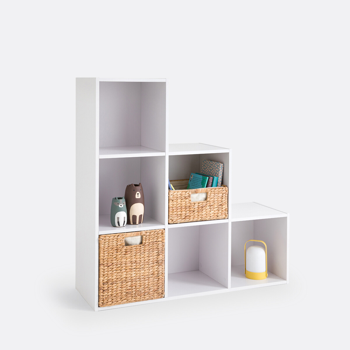 LA REDOUTE INTERIEURS<br>Arrumação 6 nichos, escada, Diny
