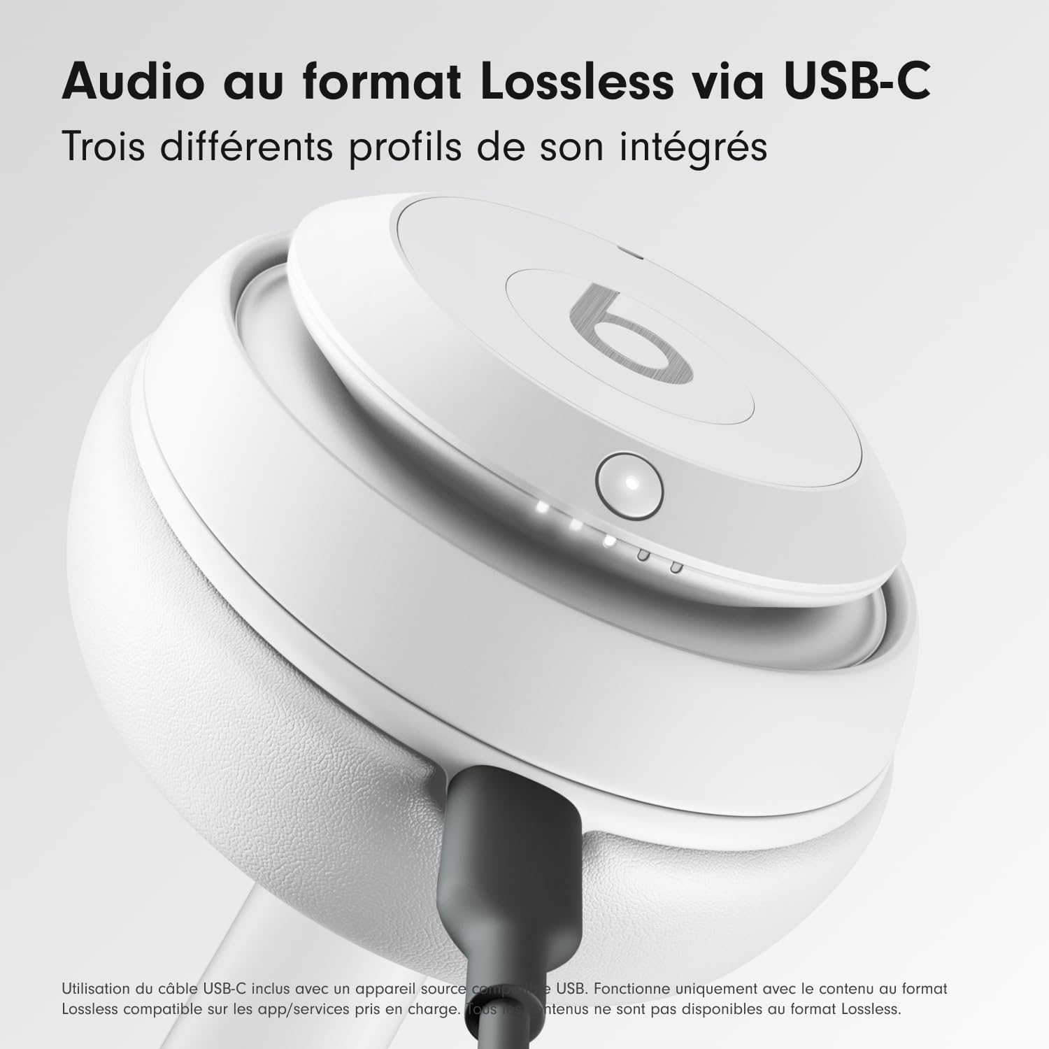 Beats Studio Pro - Casque sans Fil avec Bluetooth et Réduction du Bruit - Audio Spatial personnalisé, Audio USB-C au Format Lossless, Compatibilité Apple et Android