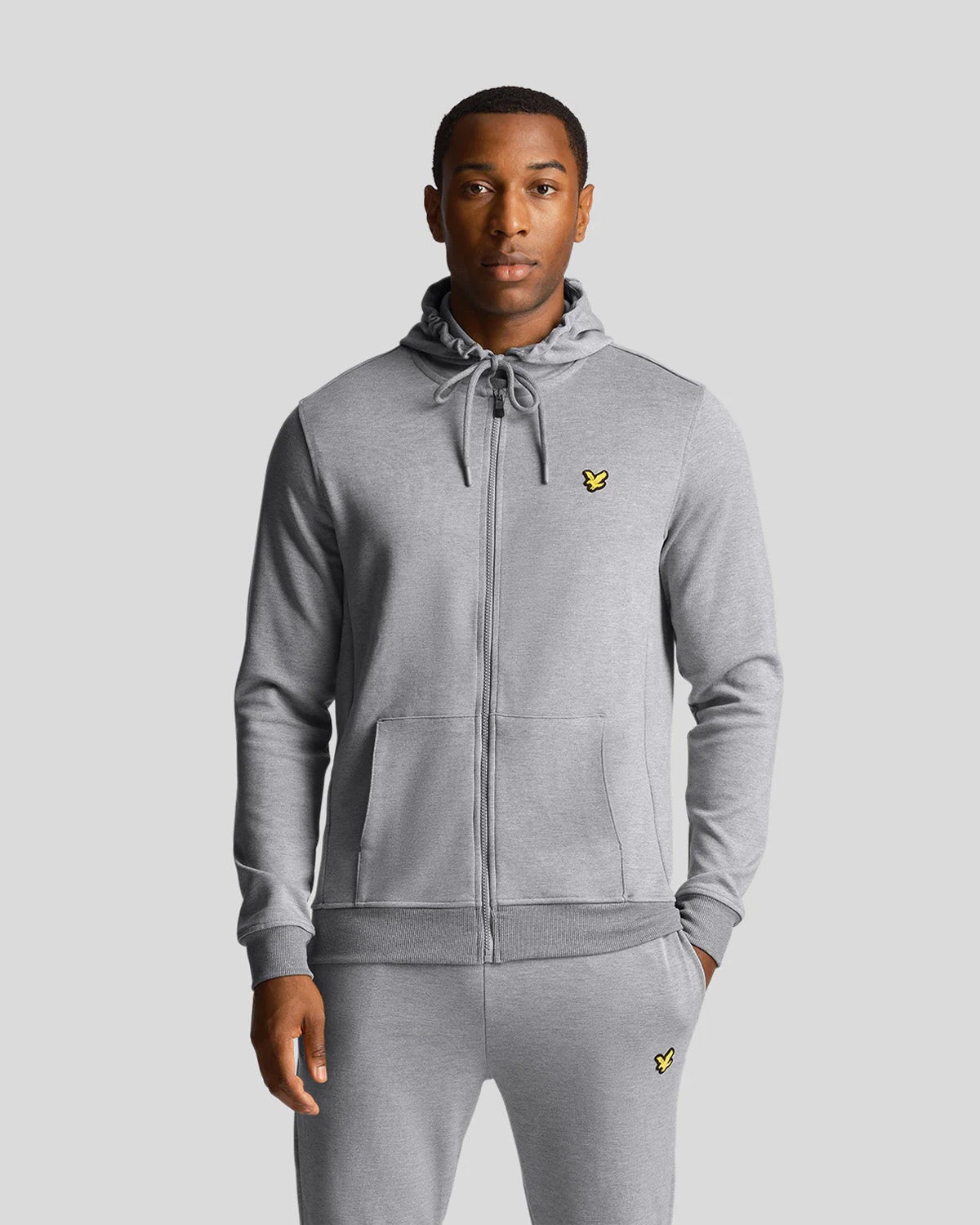 Lyle & Scott  Full Zip Fly Fleece Hoodie