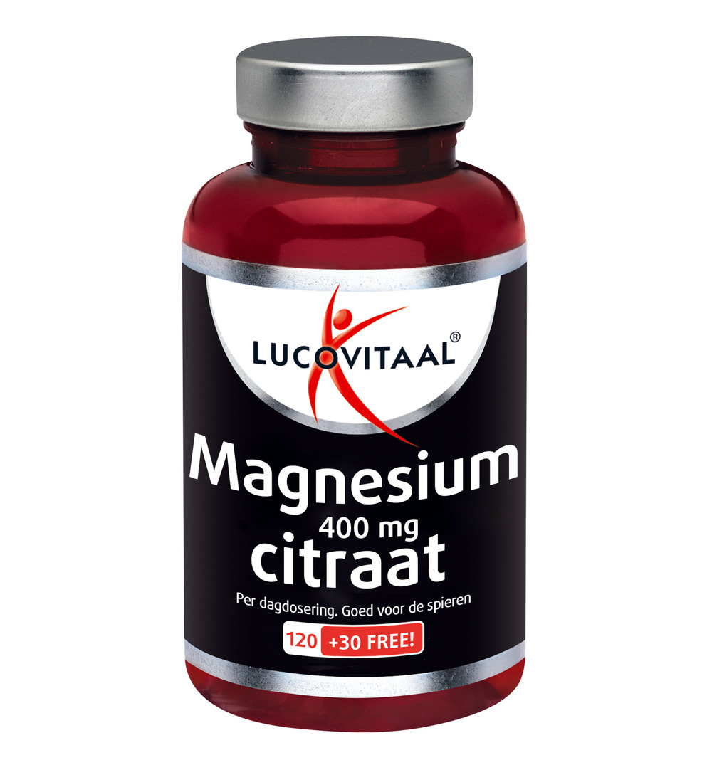 Lucovitaal Magnesium Citraat 400mg (150 tabletten)