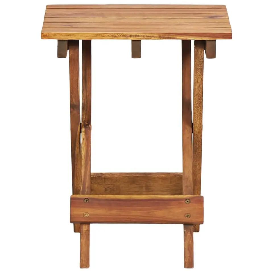vidaXL - Plantenstandaard - Bruin - Hout - 30 x 30 x 38 cm