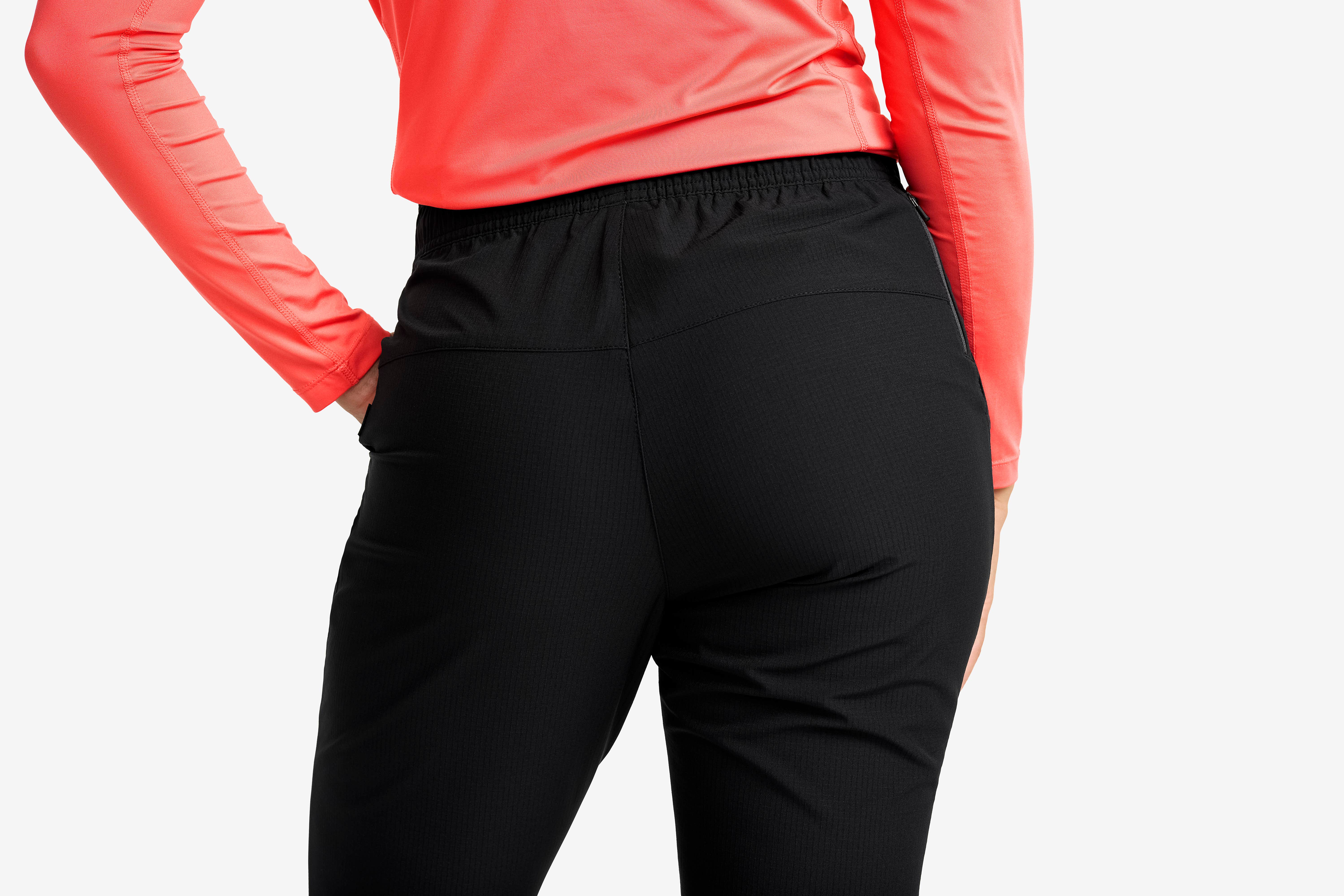 Athletic Lightweight Pants Dame Black