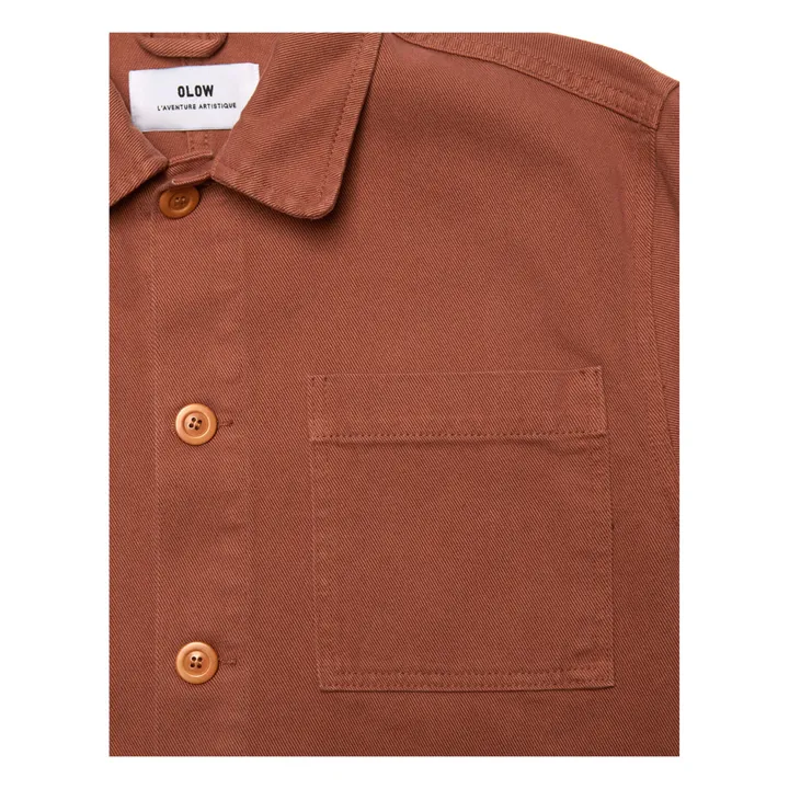 Olow Veste Chucalescu Coton Bio | Terracotta