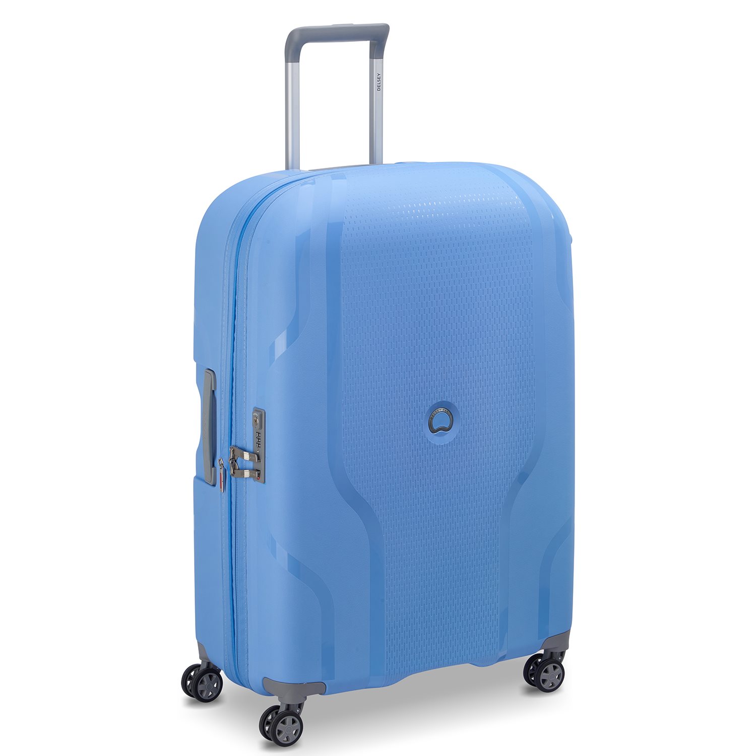 Delsey Clavel Trolley L Expandable lavendel blue