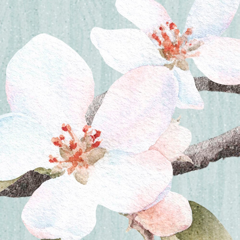 Komar Fototapete »Digitaldruck Vlies -  Apple Blossom - Grösse 300 x 250 cm« bedruckt glatt Wohnzimmer, Schlafzimmer