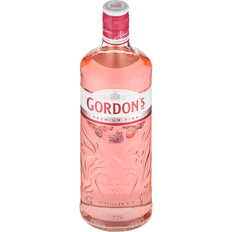 Gin m. hindbær og jordbær