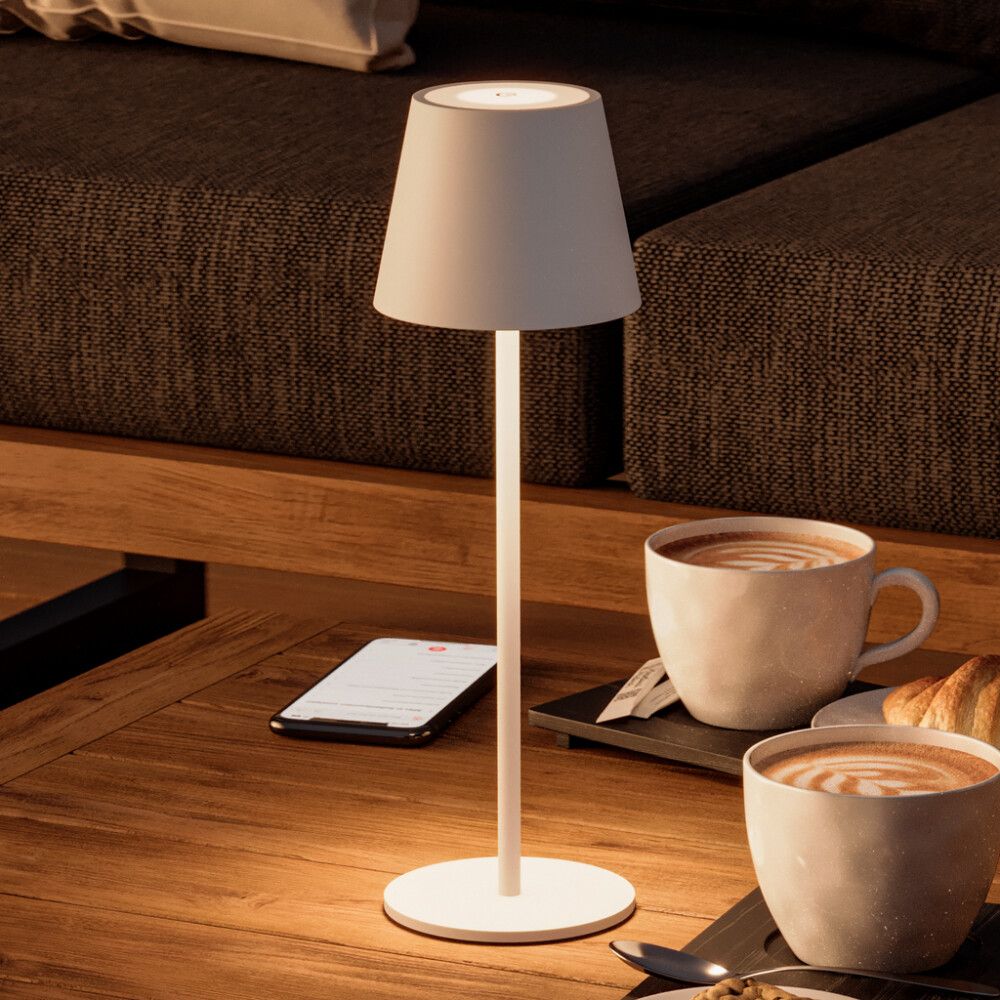 BORDLAMPE STARLUX PAOLA HVIT