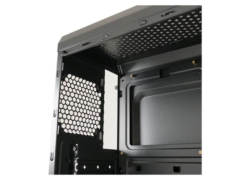 LC-Power PC-Gehäuse Gaming 700B Hexagon Mid-Tower Gehäuse