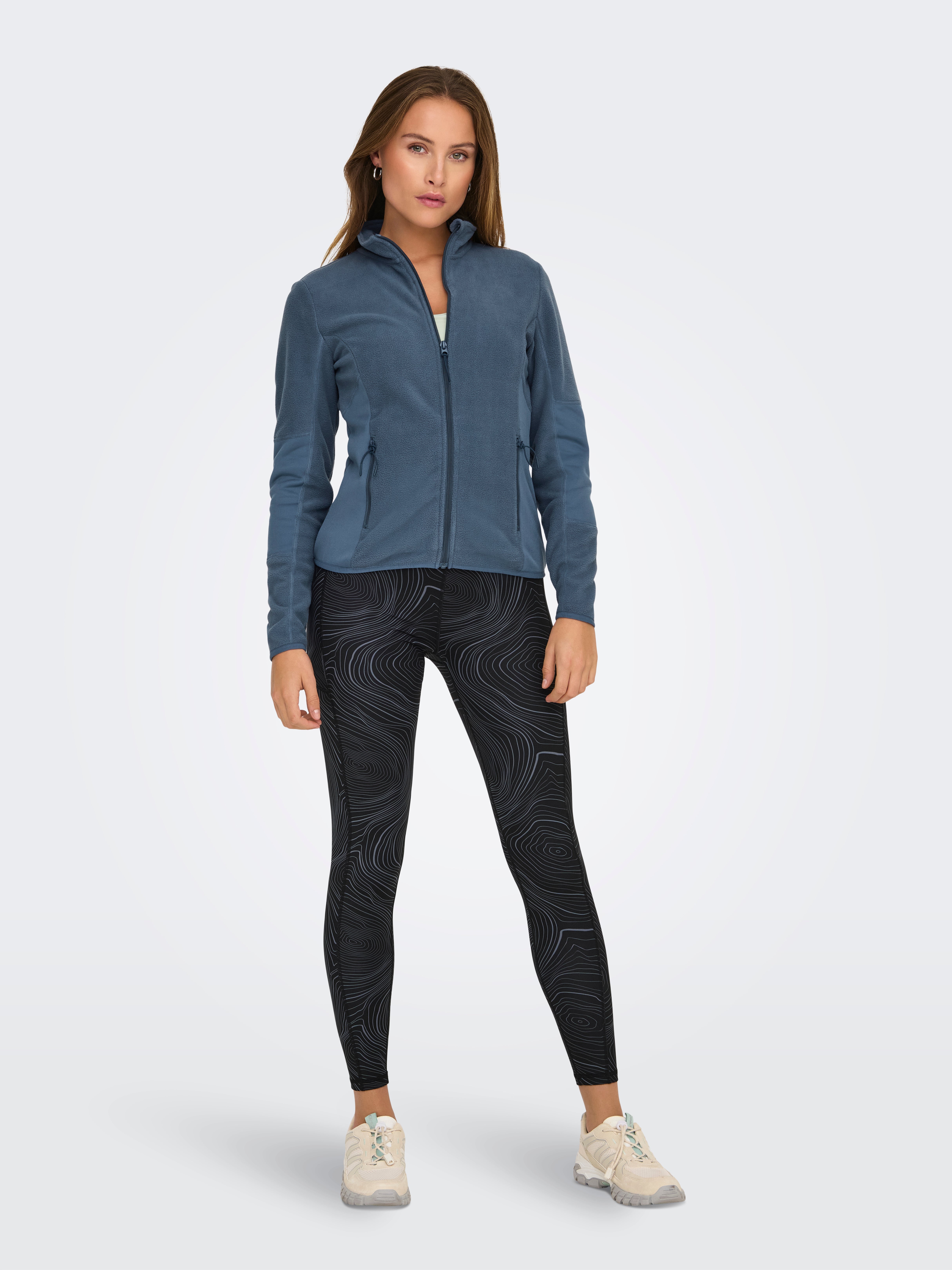 ONPJETTA-INO Fleecejacke Vintage Indigo