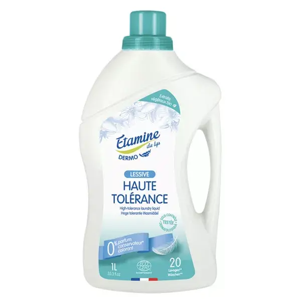 Detergente para roupa de alta tolerância Étamine du Lys Dermo 1L