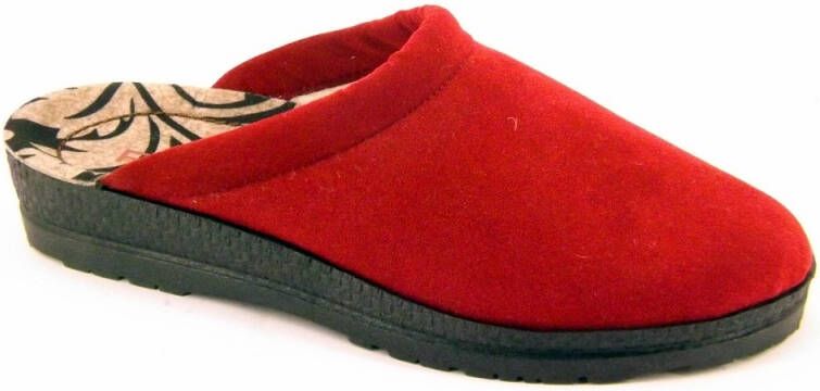 Rohde Pantoffels Rood Synthetisch 272226 Dames