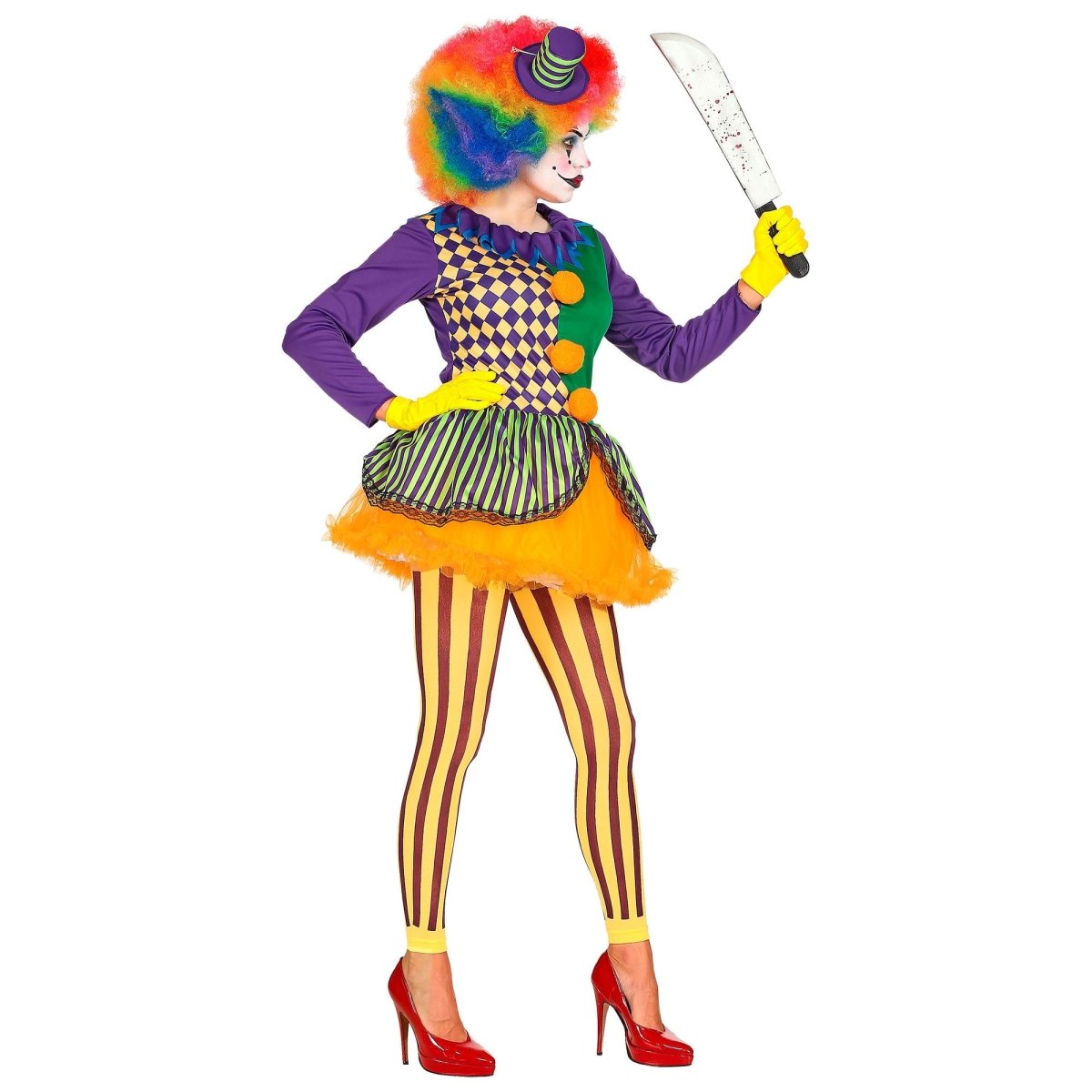 Joker Kostuum Dames 3 delig