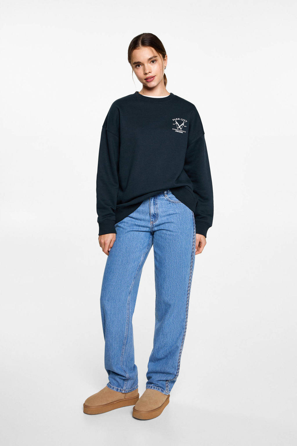MANGO TEEN sweater marine